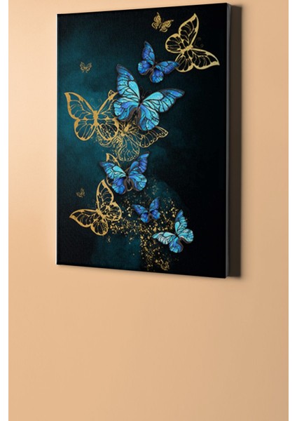 Sayılarla Boyama Seti Kasnaklı Kelebekler 50 x 65 cm fiyatları