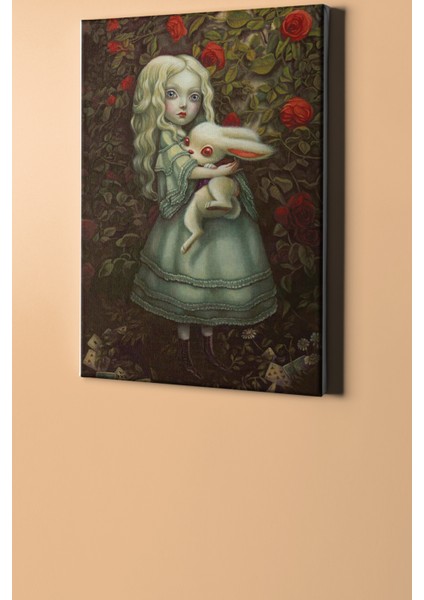 Sayılarla Boyama Seti Kasnaklı Tavşanlı Kız 2 60 x 75 cm fiyatları