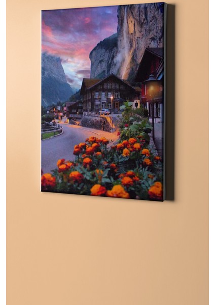 Sayılarla Boyama Seti Kasnaklı Uzak Kasaba 50 x 65 cm fiyatları