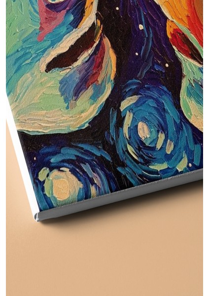 Sayılarla Boyama Seti Kasnaklı Renkler ve Sen 40 x 50 cm modelleri