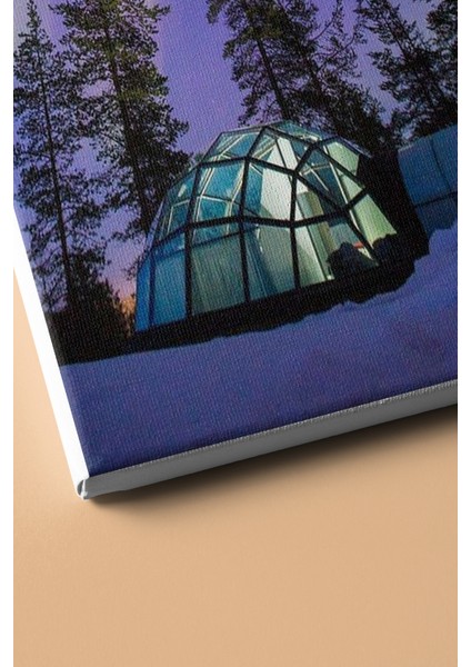 Sayılarla Boyama Seti Kasnaklı Aurora Borealıs 50 x 65 cm modelleri