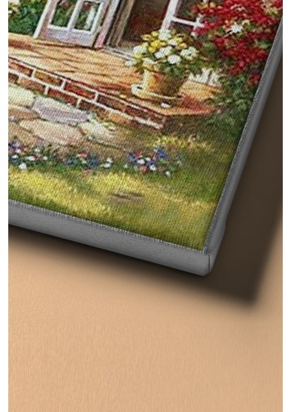 Sayılarla Boyama Seti Kasnaklı Keyif Bahçesi 40 x 50 cm