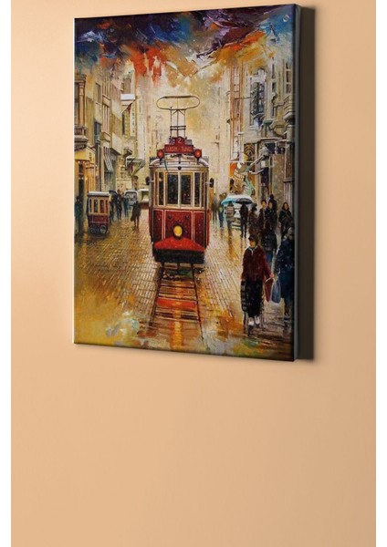 Sayılarla Boyama Seti Kasnaklı Tramvayı Beklerken 60 x 75 cm fiyatları