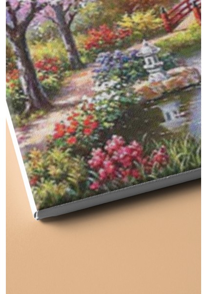 Sayılarla Boyama Seti Kasnaklı Cennet Köprüsü 100 x 140 cm