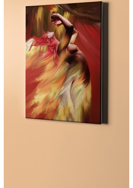 Sayılarla Boyama Seti Kasnaklı Renkli Kraliçe 50 x 65 cm