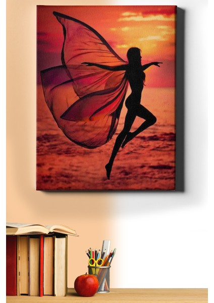 Sayılarla Boyama Seti Kasnaklı Uçma Hayali 40 x 50 cm
