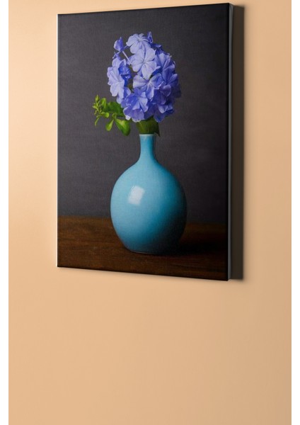 Sayılarla Boyama Seti Kasnaklı Vazodaki Mor Çiçek 50 x 65 cm fiyatları