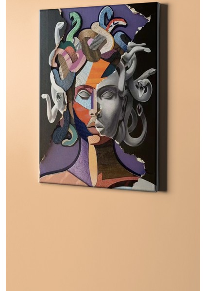 Sayılarla Boyama Seti Kasnaklı Medusa 50 x 65 cm fiyatları