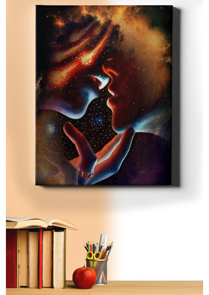 Sayılarla Boyama Seti Kasnaklı Bir Busenin Düşü 50 x 65 cm