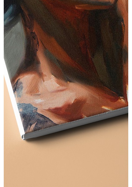 Sayılarla Boyama Seti Kasnaklı Maskeli Kedi Kadın 50 x 65 cm modelleri