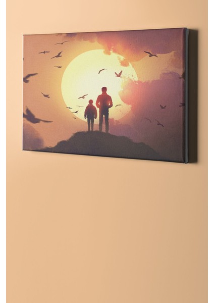 Sayılarla Boyama Seti Kasnaklı Güneş Doğarken 60 x 75 cm fiyatları