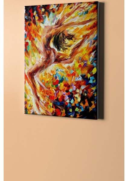 Sayılarla Boyama Seti Kasnaklı Renklerin Içinde 50 x 65 cm