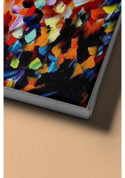 Sayılarla Boyama Seti Kasnaklı Renklerin Içinde 50 x 65 cm