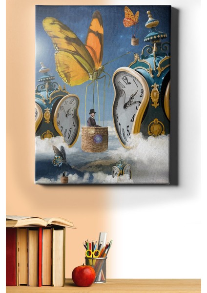 Sayılarla Boyama Seti Kasnaklı Dali ve Zaman 60 x 75 cm