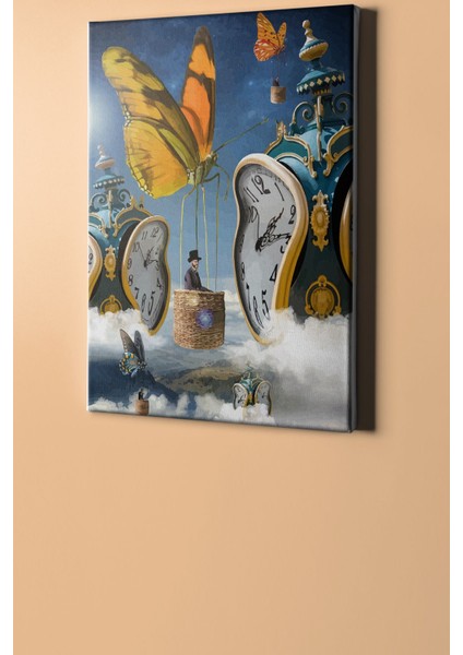 Sayılarla Boyama Seti Kasnaklı Dali ve Zaman 60 x 75 cm