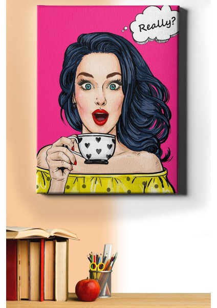 Sayılarla Boyama Seti Kasnaklı Really? 60 x 75 cm