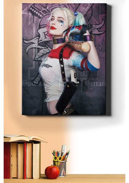 Sayılarla Boyama Seti Kasnaklı Harley Quınn 2 50 x 65 cm
