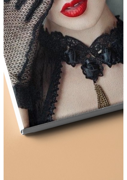 Sayılarla Boyama Seti Kasnaklı Zarif Kadın 3 50 x 65 cm modelleri