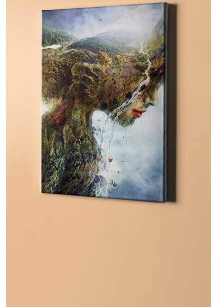 Sayılarla Boyama Seti Kasnaklı Kadının Tabiatı 40 x 50 cm fiyatları
