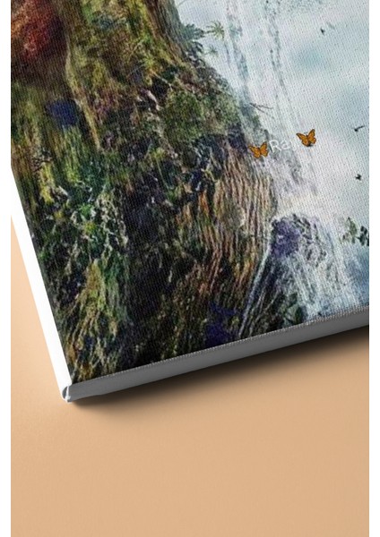 Sayılarla Boyama Seti Kasnaklı Kadının Tabiatı 40 x 50 cm modelleri