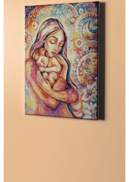 Sayılarla Boyama Seti Kasnaklı Ana Kucağı 100 x 140 cm