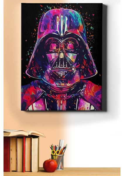 Sayılarla Boyama Seti Kasnaklı Renklerin Içinden 70 x 90 cm
