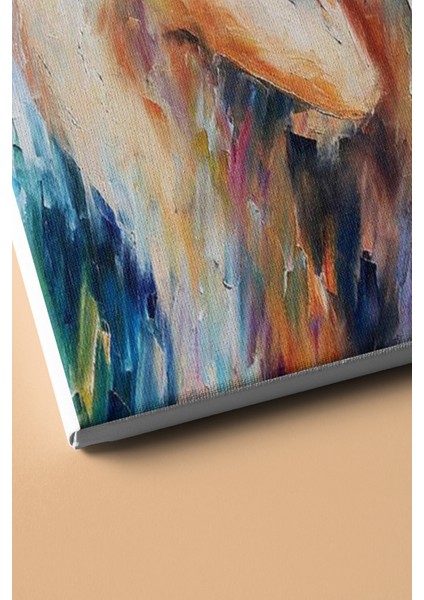 Sayılarla Boyama Seti Kasnaklı Aşıklar 60 x 75 cm modelleri