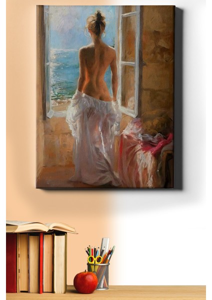 Sayılarla Boyama Seti Kasnaklı Cazibe 40 x 50 cm