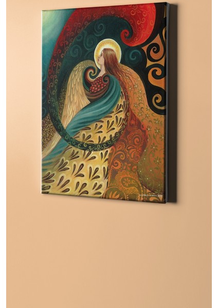 Sayılarla Boyama Seti Kasnaklı Renkli Rüyalar 50 x 65 cm