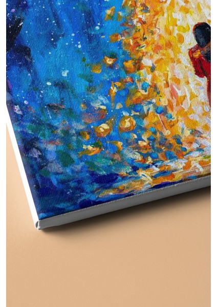 Sayılarla Boyama Seti Kasnaklı Romantik Gece 50 x 65 cm modelleri