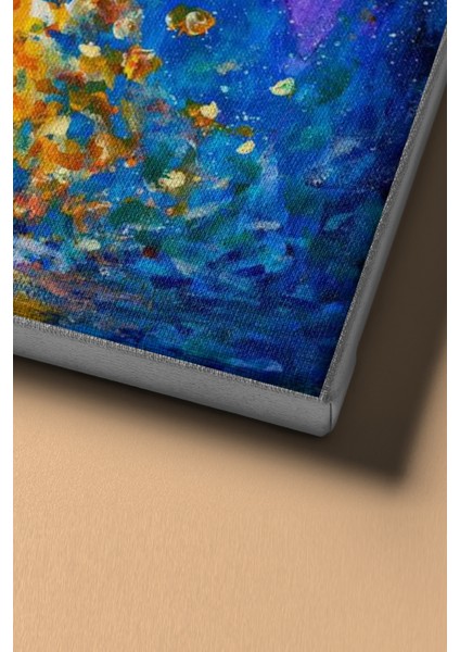 Sayılarla Boyama Seti Kasnaklı Romantik Gece 50 x 65 cm fırsatları
