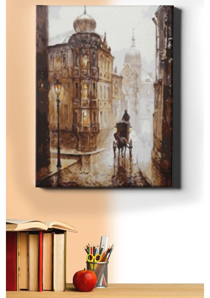 Sayılarla Boyama Seti Kasnaklı Fayton Keyfi 50 x 65 cm