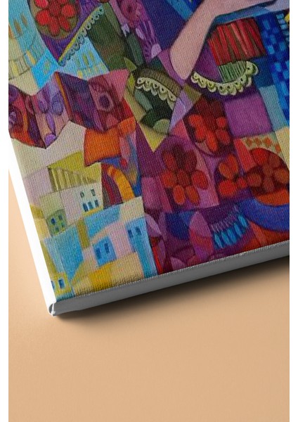 Sayılarla Boyama Seti Kasnaklı Akvaryum 40 x 50 cm