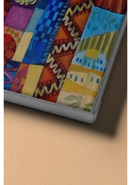 Sayılarla Boyama Seti Kasnaklı Akvaryum 40 x 50 cm