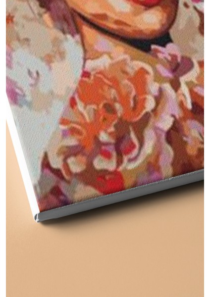 Sayılarla Boyama Seti Kasnaklı Masal Kadın 50 x 65 cm modelleri