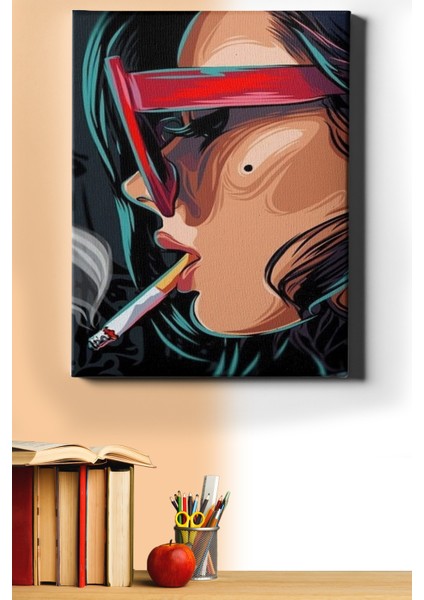 Sayılarla Boyama Seti Kasnaklı Profil 60 x 75 cm