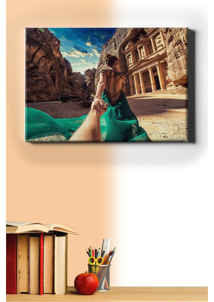 Sayılarla Boyama Seti Kasnaklı Tatil Hatırası 50 x 65 cm