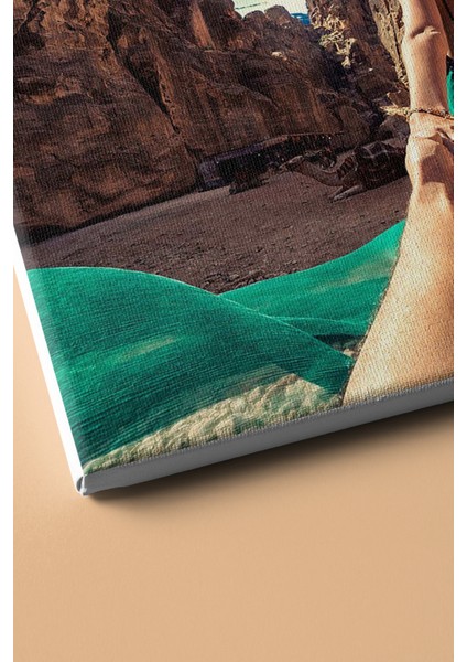 Sayılarla Boyama Seti Kasnaklı Tatil Hatırası 50 x 65 cm modelleri