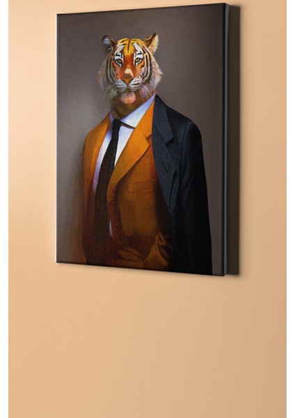 Sayılarla Boyama Seti Kasnaklı Kaplan Adam 60 x 75 cm fiyatları