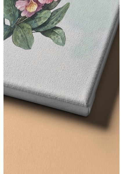 Sayılarla Boyama Seti Çerçeveli Kasnaklı Pembe Çiçek ve 2 Kuş 50 x 65 cm fırsatları