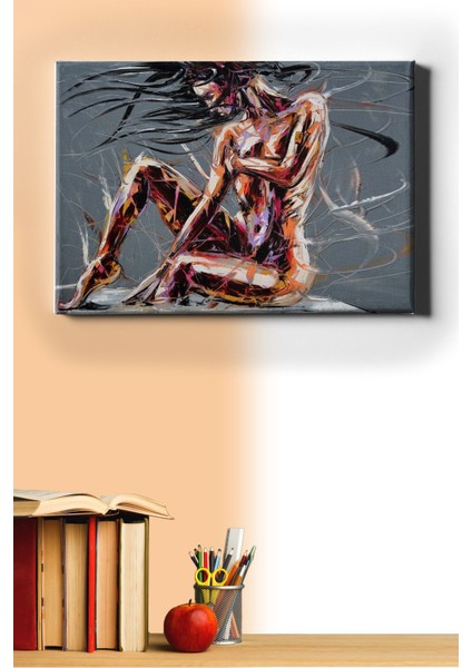 Sayılarla Boyama Seti Kasnaklı Düşünce Yumağı 60 x 75 cm