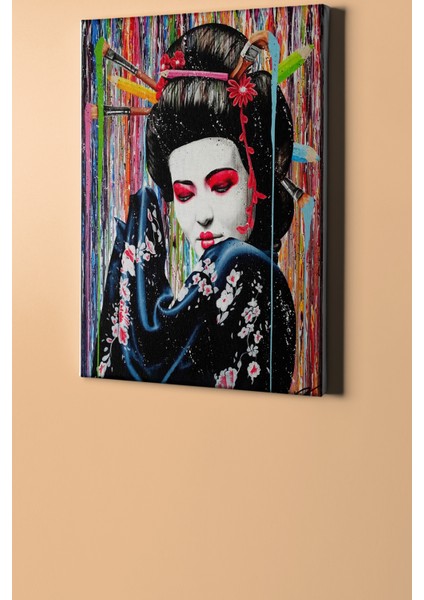 Sayılarla Boyama Seti Kasnaklı Boyalı Kadın 40 x 50 cm fiyatları