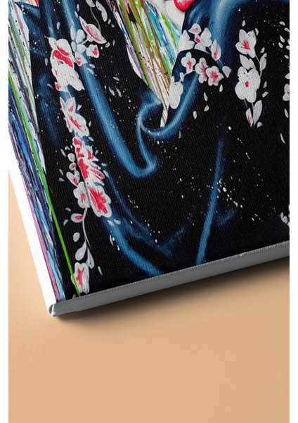 Sayılarla Boyama Seti Kasnaklı Boyalı Kadın 40 x 50 cm modelleri