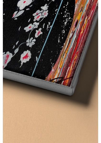 Sayılarla Boyama Seti Kasnaklı Boyalı Kadın 40 x 50 cm fırsatları