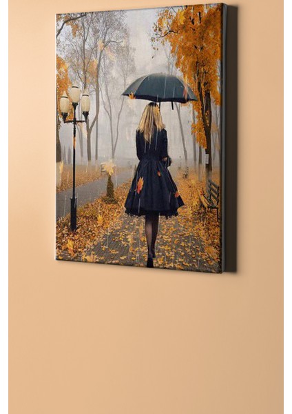Sayılarla Boyama Seti Kasnaklı Yağmurlu Sonbahar 50 x 65 cm fiyatları