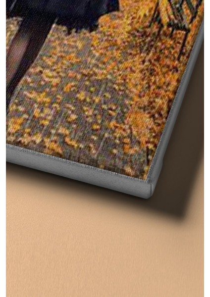 Sayılarla Boyama Seti Kasnaklı Yağmurlu Sonbahar 50 x 65 cm fırsatları