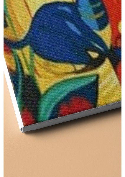 Picasso Kadınlar Sayılarla Boyama Seti Kasnaklı 50*65 modelleri