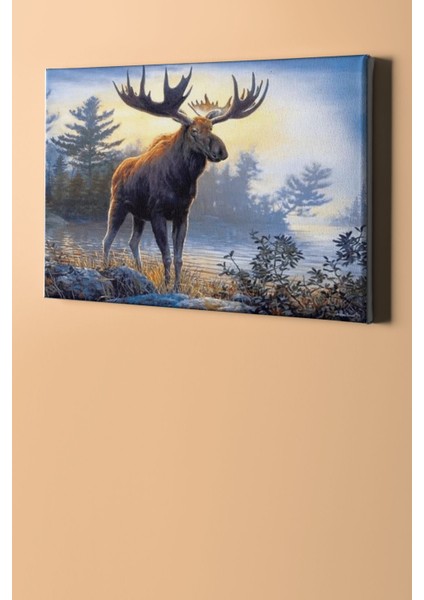 Sayılarla Boyama Seti Kasnaklı Ormandaki Geyik 50 x 65 cm fiyatları