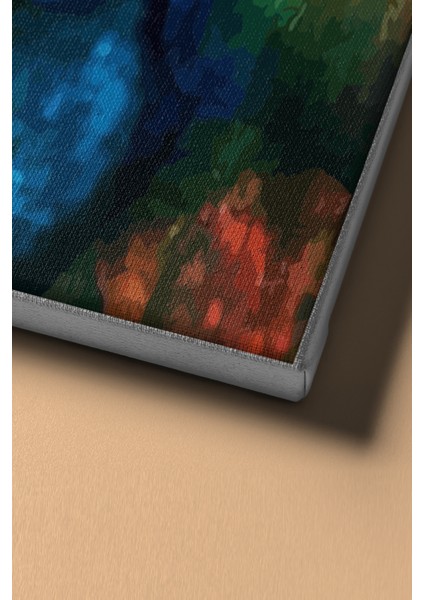 Sayılarla Boyama Seti Kasnaklı Düşünüyorum 60 x 75 cm fırsatları