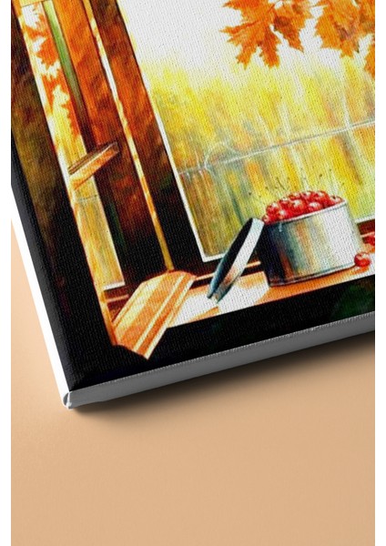 Sayılarla Boyama Seti Kasnaklı Sonbahar Seyri 60 x 75 cm modelleri